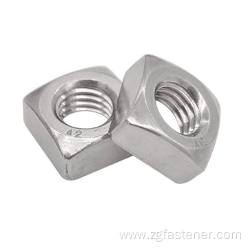 m4-m30 DIN 557 stainless steel square nuts